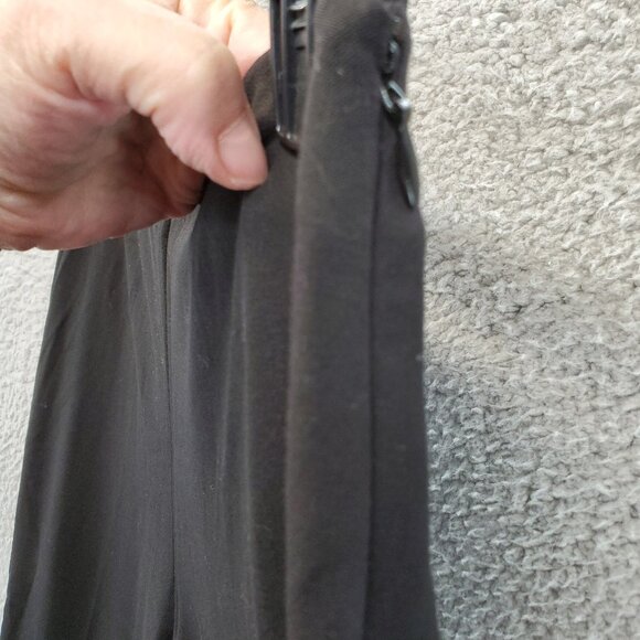 Halogen Women Dress Pants Straight Leg Side Zip Flat Front Stretch Size 4 - Picture 7 of 11